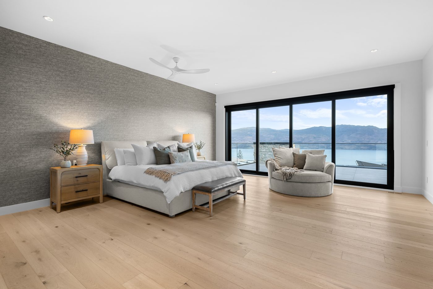 Palermo Homes Best Master Suite award-winning custom home in Kelowna